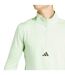 Mens Quarter Zip Workout Track Top Green Black Adidas-3