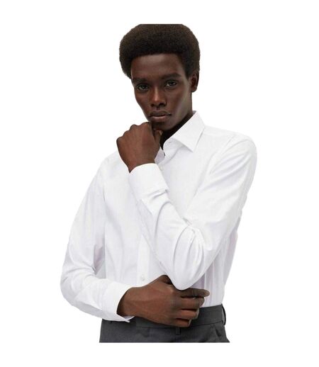 Chemise Habillée Kent Homme Blanc Hugo Boss