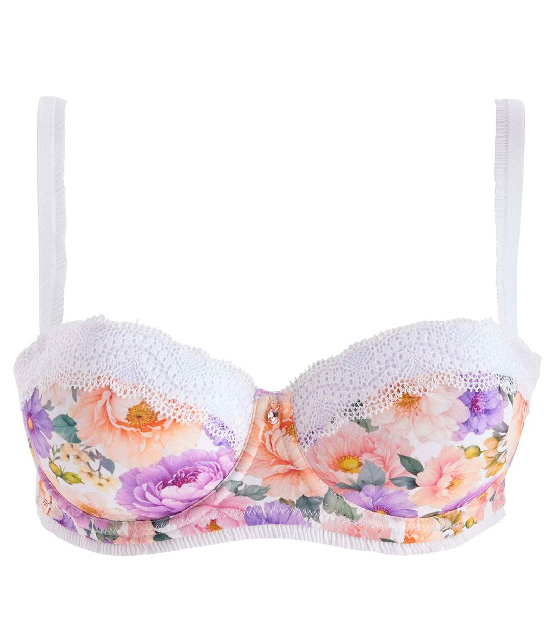 Soutien-gorge coques moulées blanc Forro-1