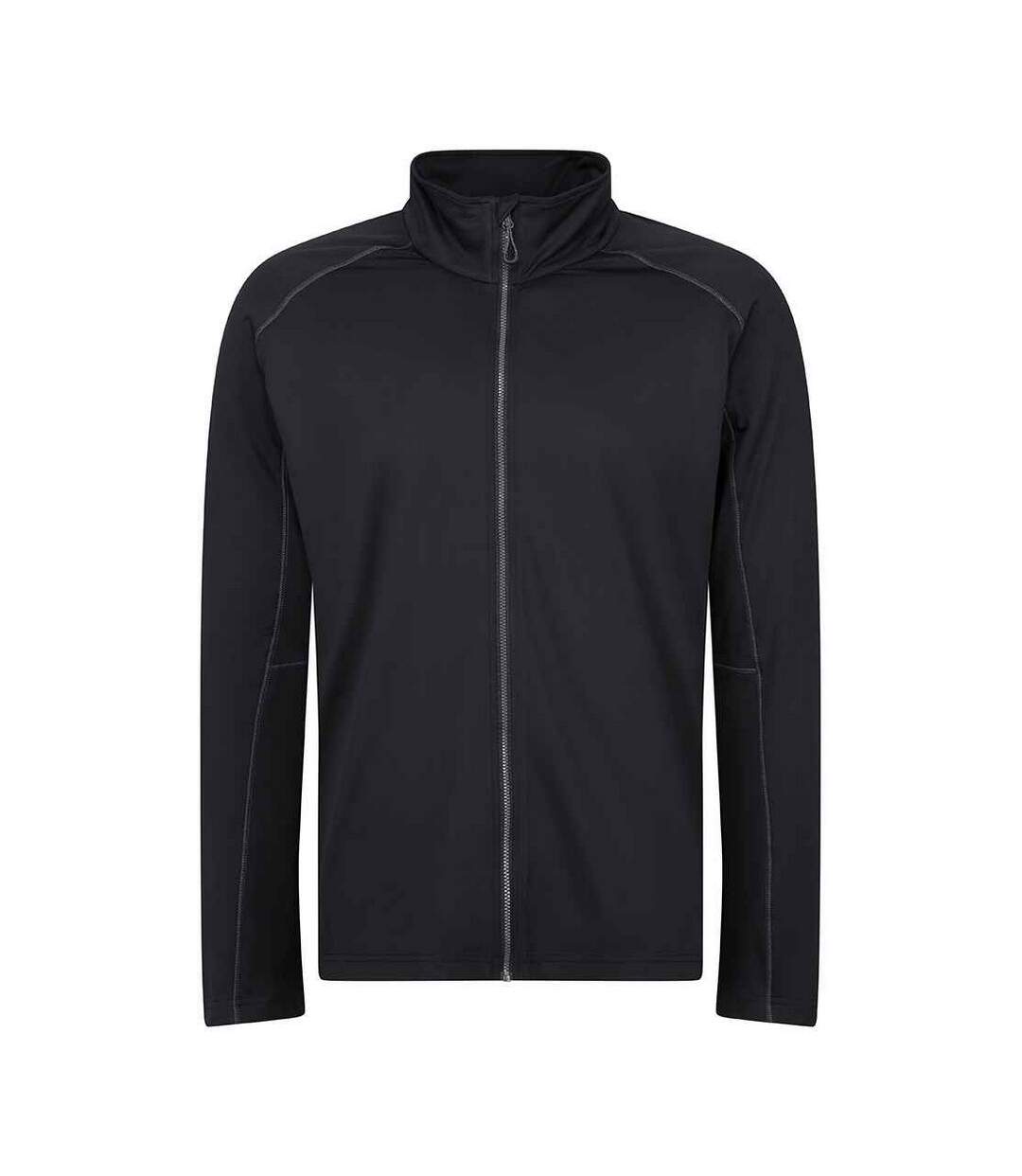Regatta Mens Core Stretch Full Zip Midlayer (Black)