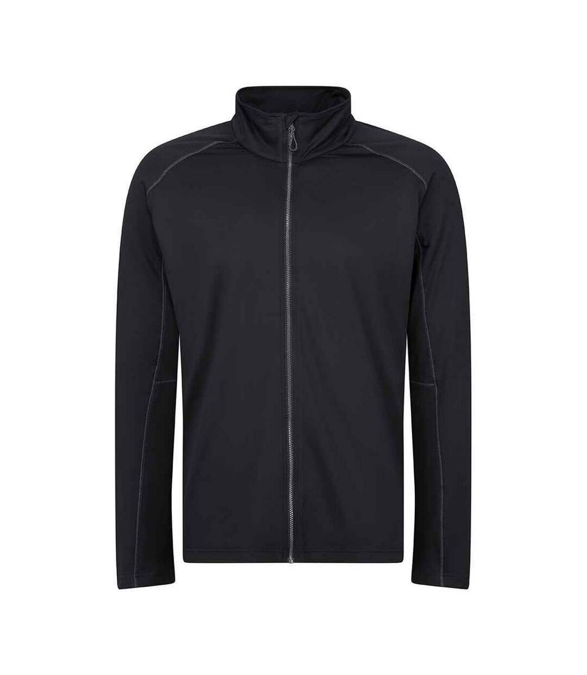 Regatta Mens Core Stretch Full Zip Midlayer (Black)