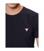 T-shirt Uni Pour Hommes Paquet De 6 Bleu Marine Guess-3
