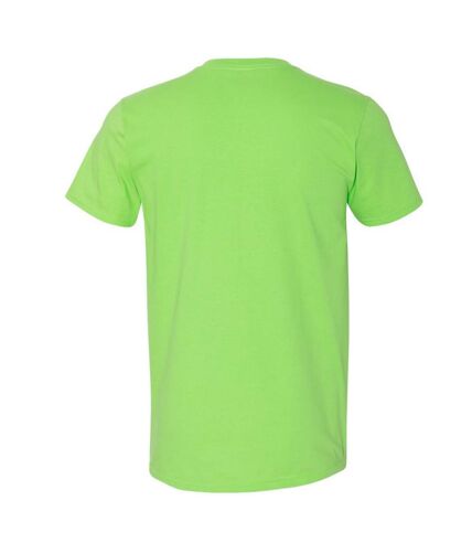 Gildan Mens Short Sleeve Soft-Style T-Shirt (Lime)