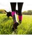 Muck Boots Womens/Ladies Arctic Sport Tall Pill On Wellie Boots (Black/Pink) - UTFS4289-1