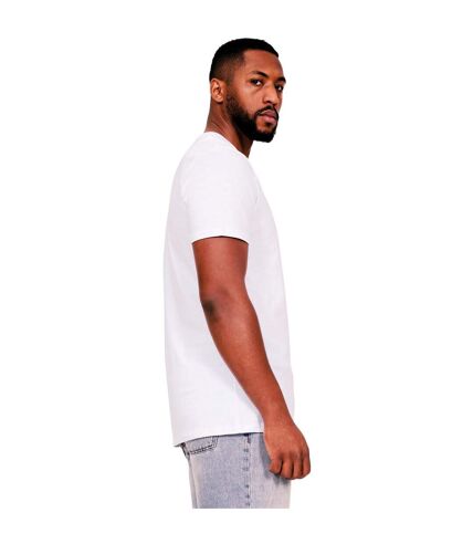 Casual Classics Mens Muscle Ringspun Cotton Tall T-Shirt (White) - UTAB572