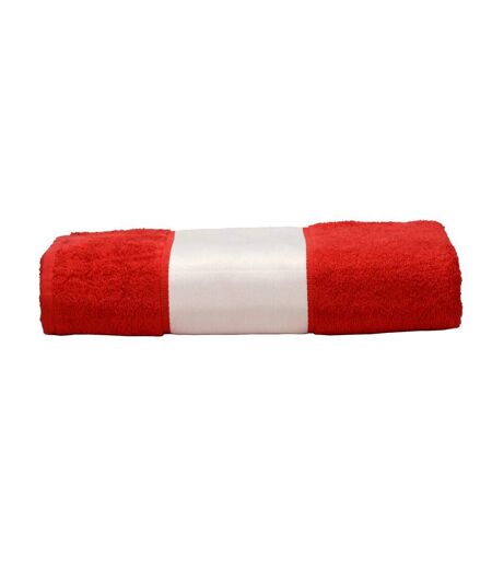 A&R Towels Subli-Me Hand Towel (Fire Red)
