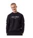 Mens Belvue Embroidered Logo Sweatshirt Black Jack Wills-4