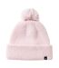 Bonnet Uni Motif/style Pompon Femme Rose Pâle Dare 2B-1