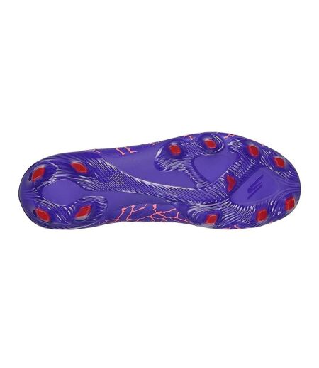 Unisex Adult Skx 1.5 Cracked Firm Ground Football Boots Purple Black Skechers