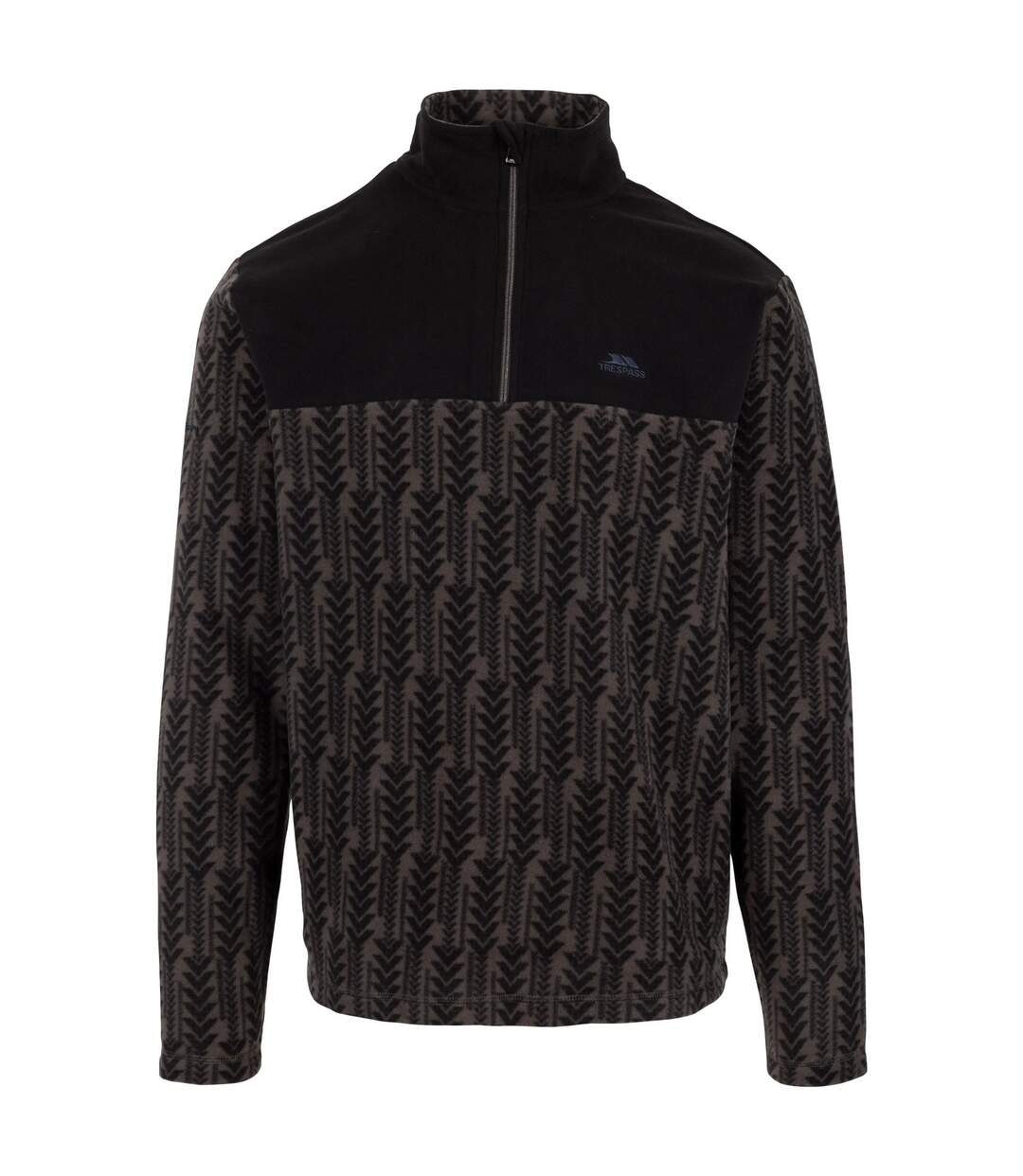 Haut Polaire Embleton Homme Gris Orage Trespass-1