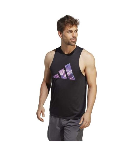 Débardeur designed for movement hiit femme noir / rose Adidas