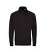 Mantis Unisex Adult Quarter Zip Sweatshirt (Black)
