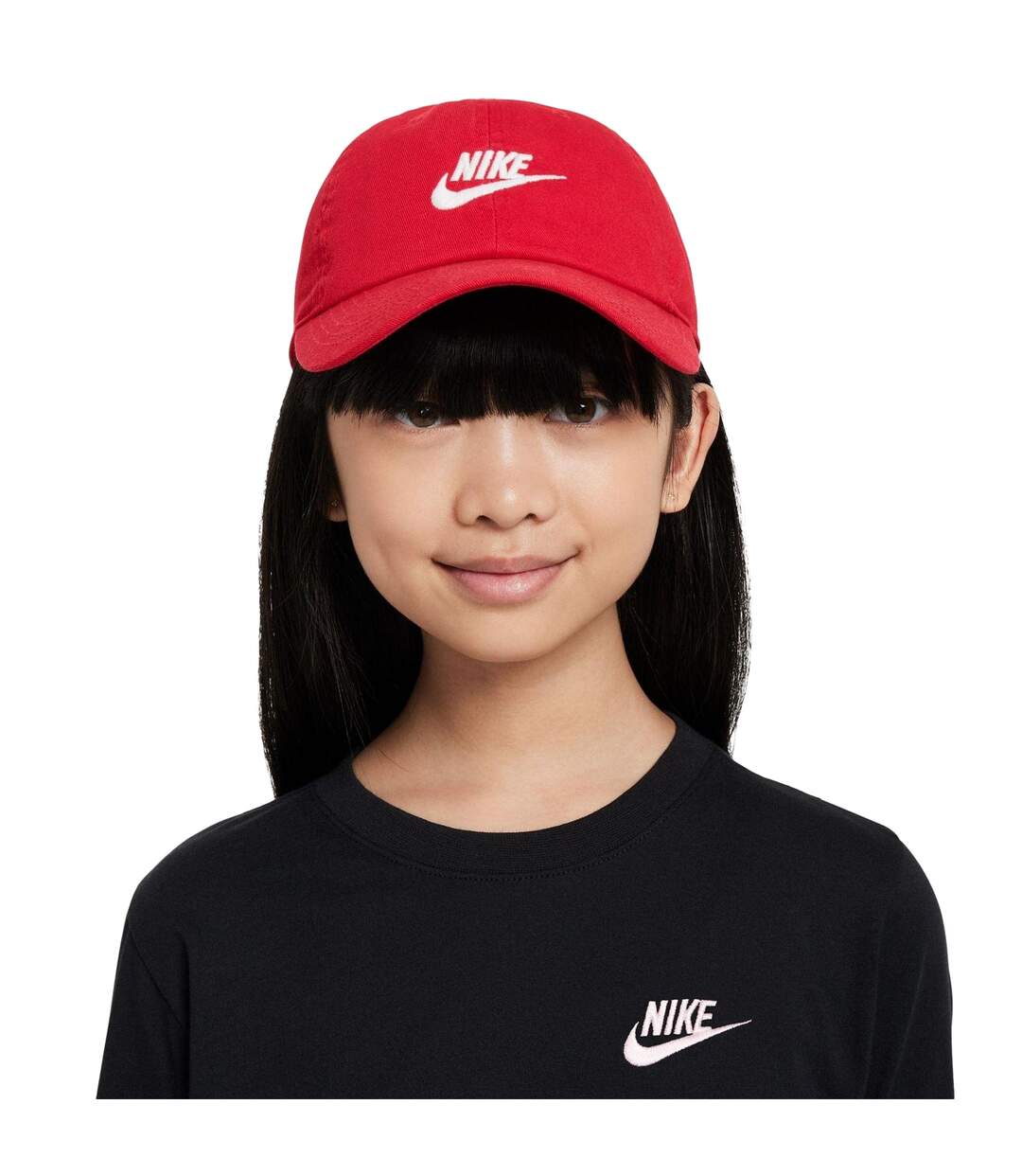 Cotton Blend Baseball Cap University Red Nike-2