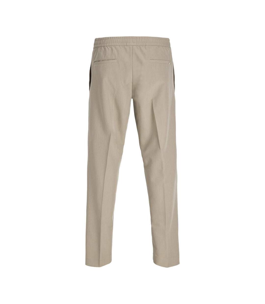 Pantalon fluide beige homme jack & jones kane-3