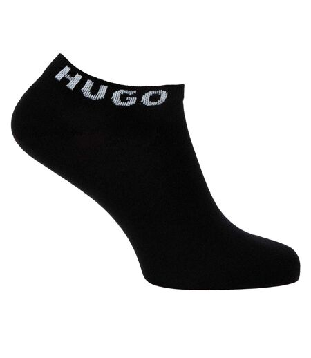 Pack Of 3  Mens Trainer Socks  Black Boss