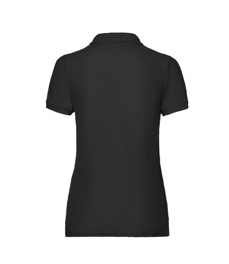 Polo Femme Noir Fruit Of The Loom