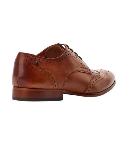 Chaussures brogues barbera homme brun clair Base London