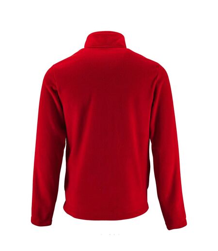 SOLS Mens Norman Fleece Jacket (Red) - UTPC3210