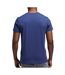 T-Shirt Bleu Homme Adidas Rose Logo