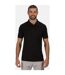 Mens Honestly Made Recycled Polo Shirt Black Regatta-2