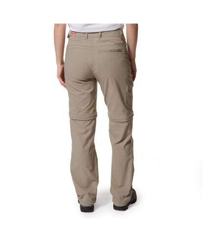 Pantalon convertible pro femme beige Craghoppers