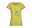 Tee-shirt Mayflower Dojo1 en coton jaune : l'éclat de la nature et son motif Herbier-5