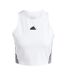 Débardeur blanc femme adidas iw5201 - l-2