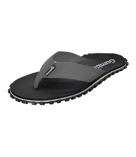 Tongs Duckbill Femme Noir Gris Gumbies