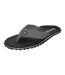 Tongs Duckbill Femme Noir Gris Gumbies-1