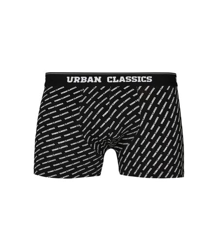 Boxers Motif/style Île Homme Vert Foncé Noir Urban Classics