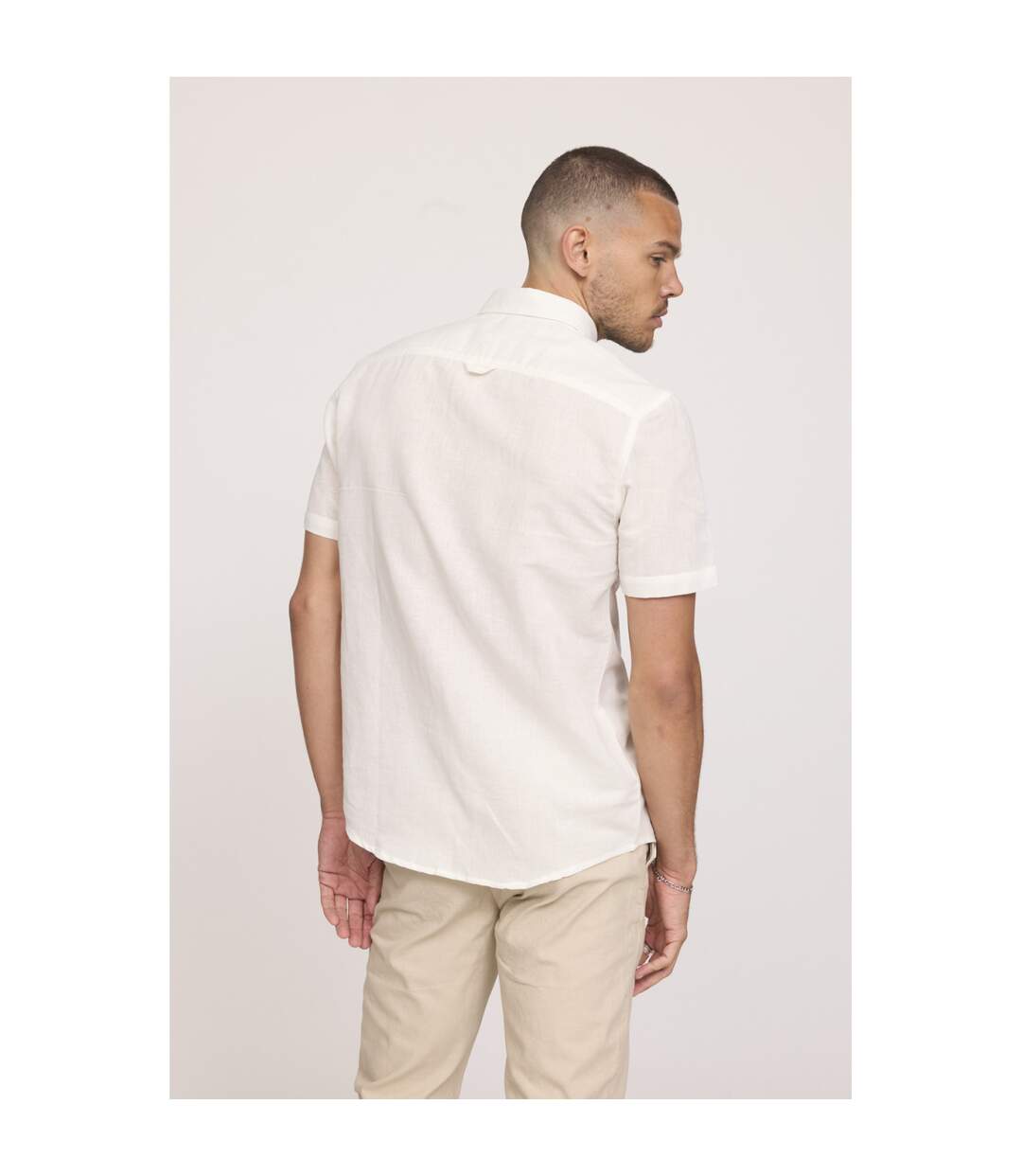 Chemise manches courtes coton regular DULIN-4