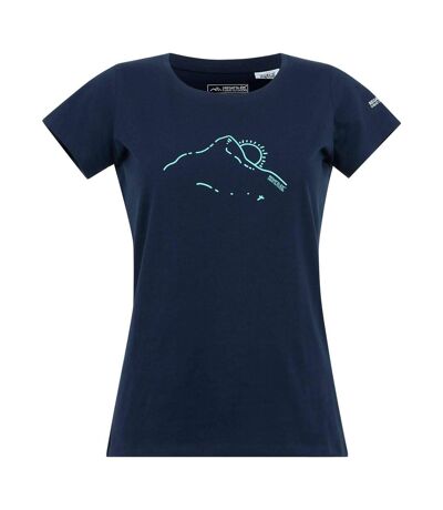 T-shirt Breezed Femme Bleu Marine Regatta