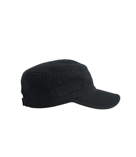 Casquette militaire mixte noir Atlantis