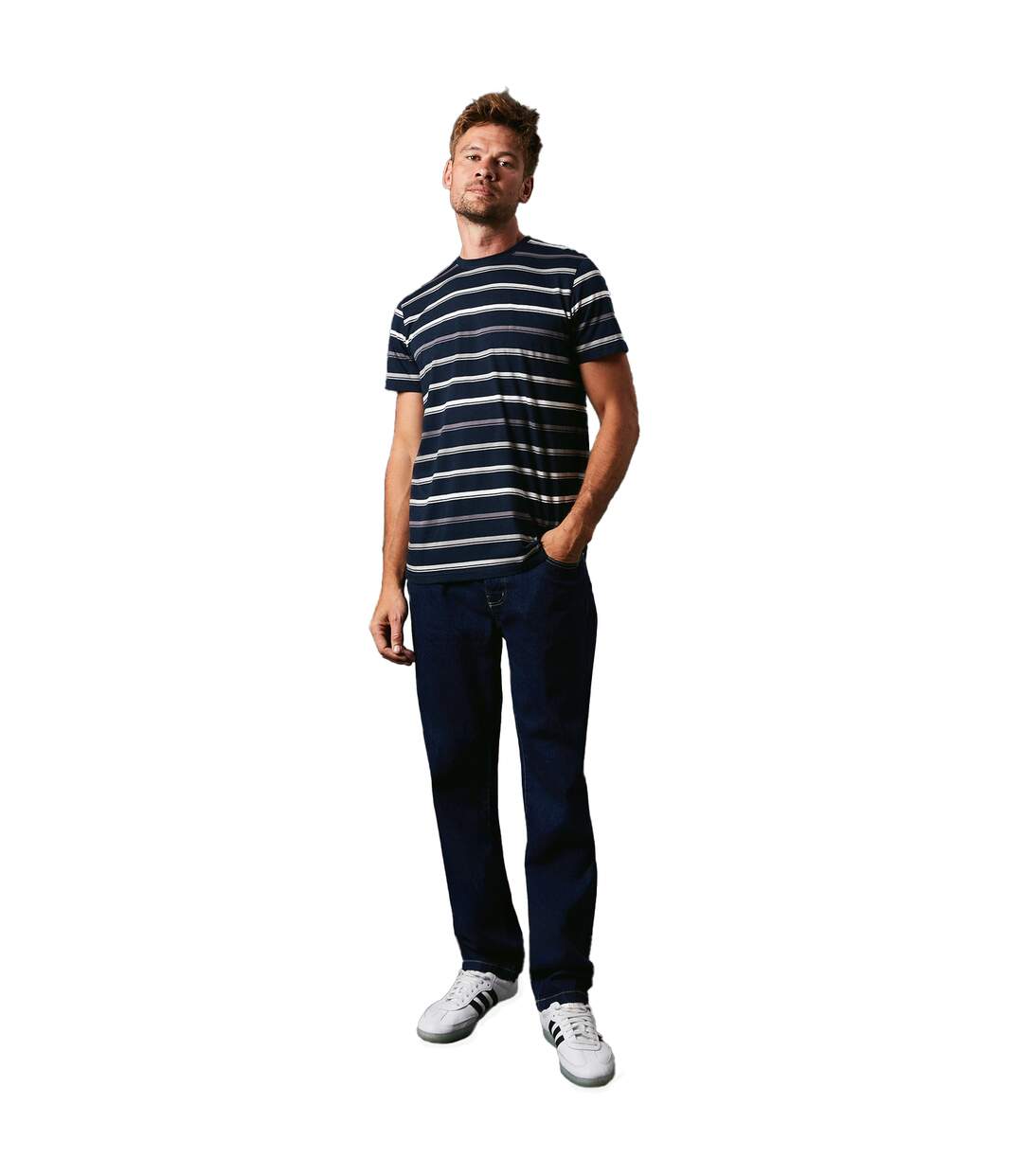 T-shirt classic homme bleu marine Maine