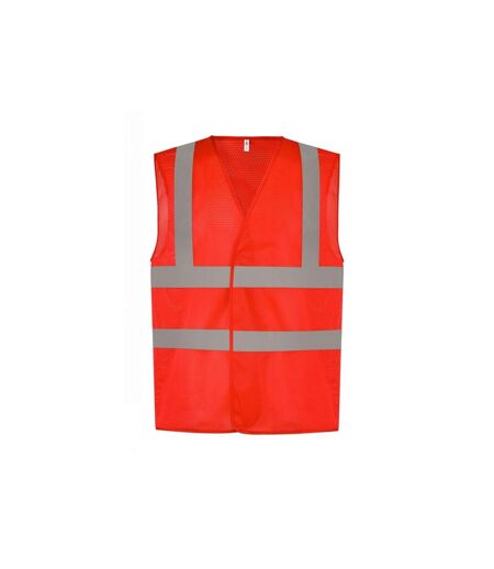 Gilet Haute Visibilité Cool Adulte Rouge Yoko