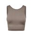 Brassière de sport taupe femme only play life-1