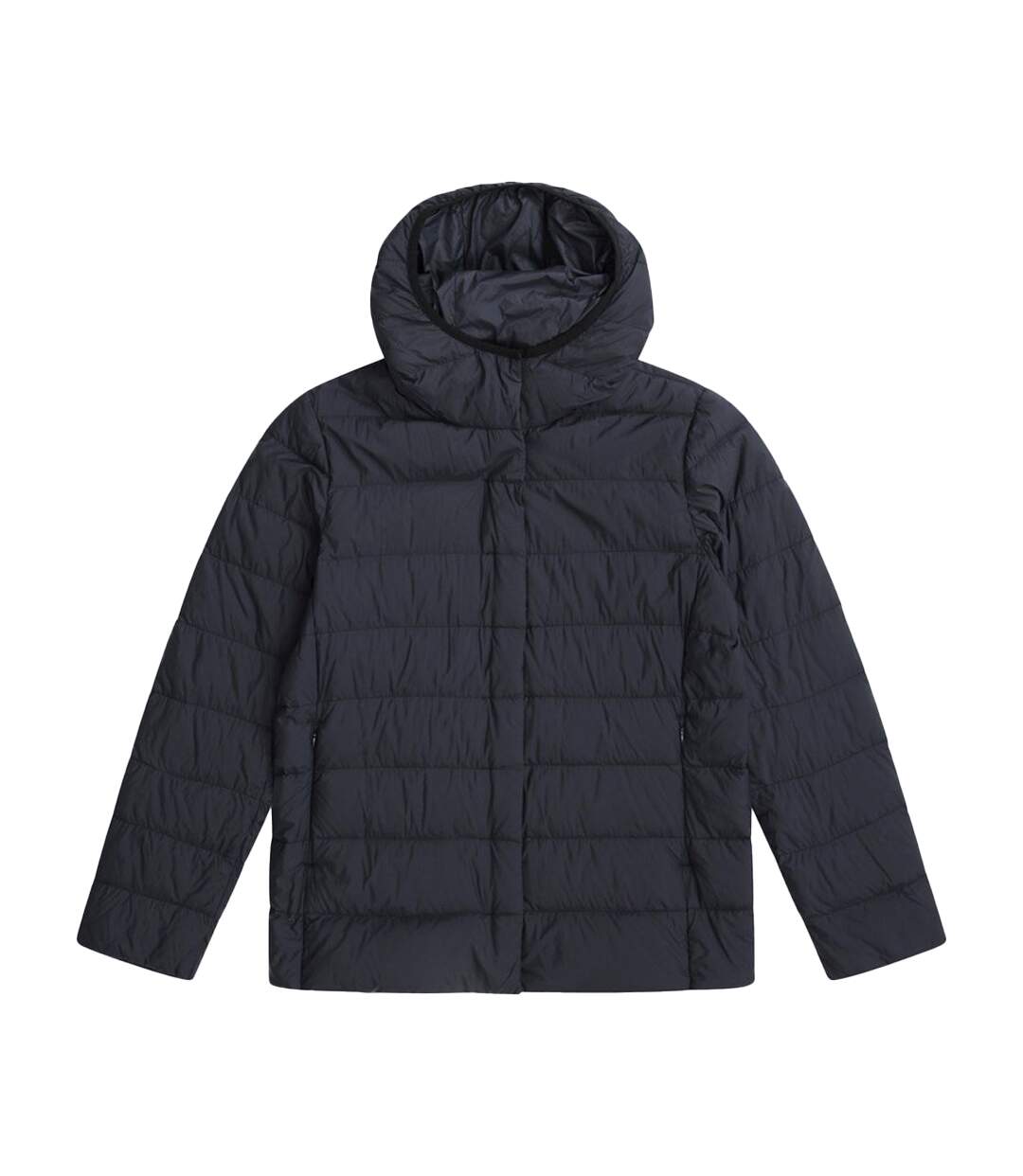 Womens/ladies Lightweight Packable Jacket Black Mountain Warehouse-2