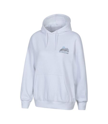 Sweat À Capuche Motif/style Graphique Scotland Femme Beige Clair Mountain Warehouse