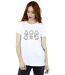 Disney - T-shirt BIG HERO BAYMAX MANY POSES - Femme (Blanc) - UTBI15585-2