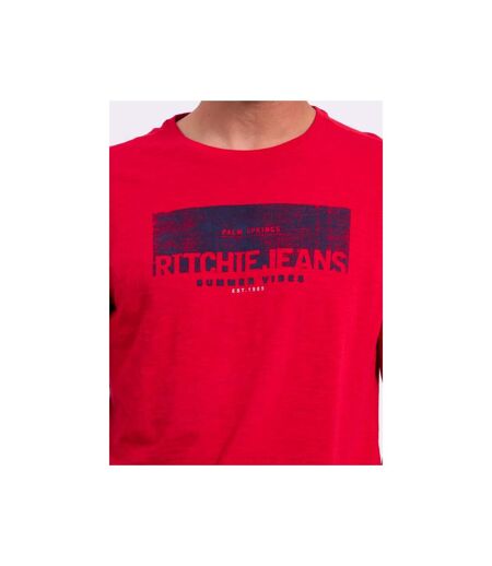 T-shirt manches courtes col rond pur coton NOTELOX