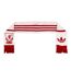 Écharpe Motif/style Liverpool Fc Taille Unique Blanc Rouge Adidas-1