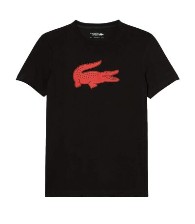 T-shirt homme noir / rouge Lacoste