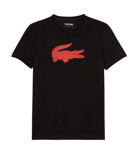 T-shirt homme noir / rouge Lacoste