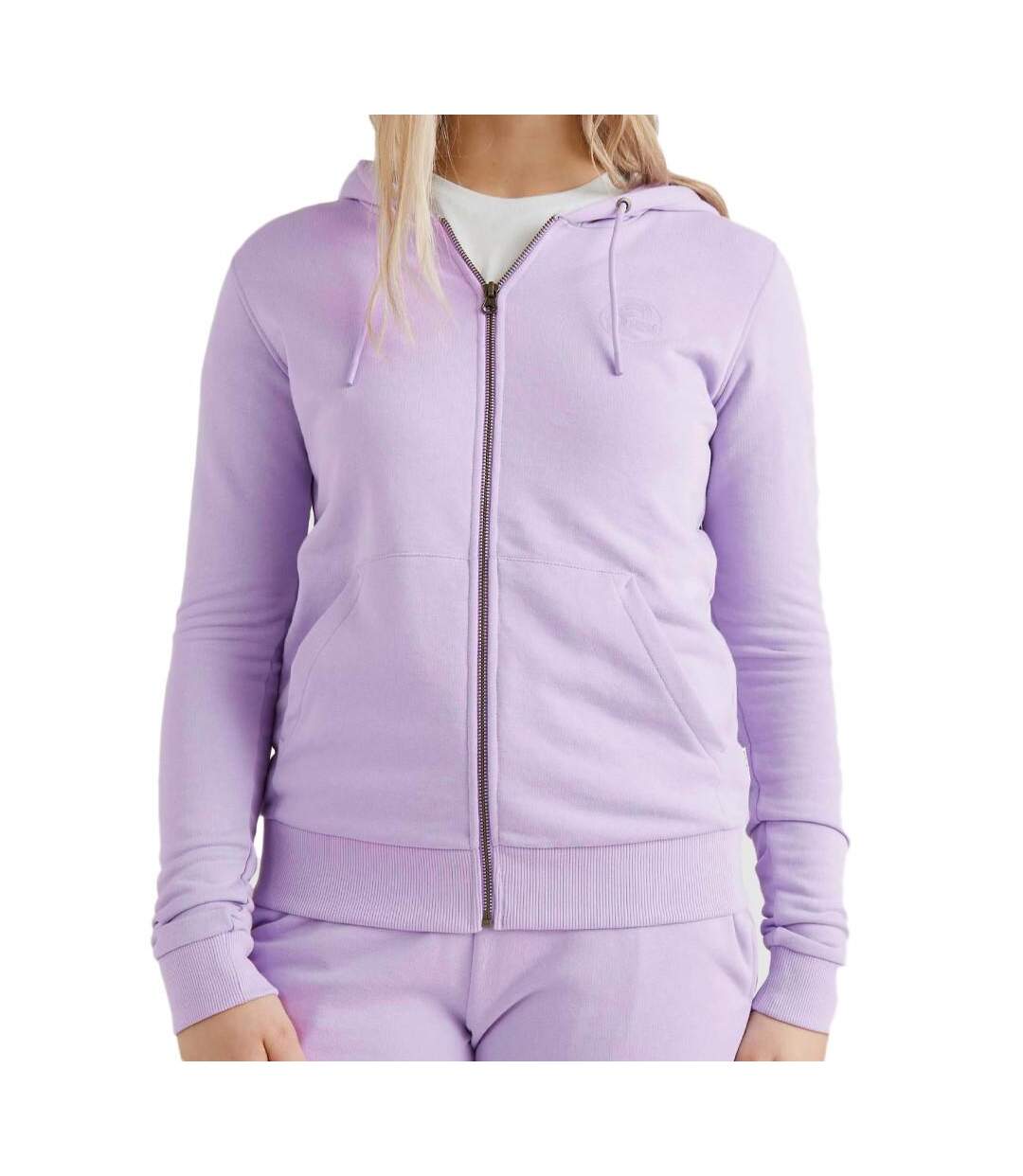 Sweat Zippé à capuche Violet Femme O'Neill Circle Surfer - M-1