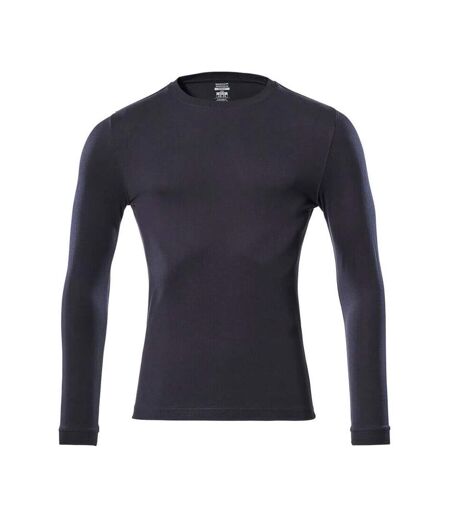 Mens Crossover Long-sleeved T-shirt Dark Navy Mascot