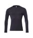 Mens Crossover Long-sleeved T-shirt Dark Navy Mascot-1