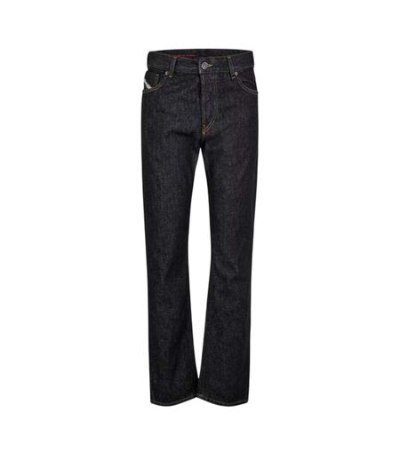 Unisex Adult 1995 Denim 5 Pockets Straight Leg Jeans Black Denim Diesel