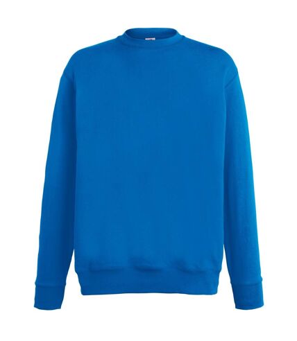 Fruit Of The Loom Mens Lightweight Set-In Sweatshirt (Royal Blue)