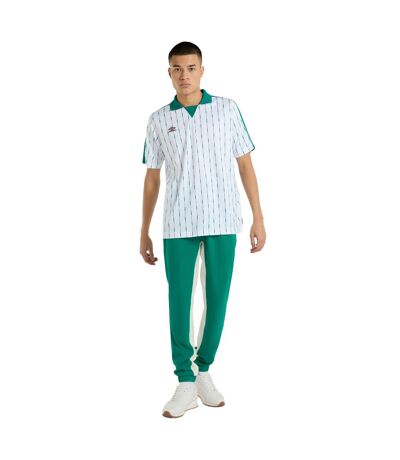 Mens Relaxed Fit Jogging Bottoms Quetzal Green Papyrus Umbro