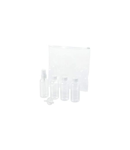 Set De Bouteilles De Voyage Approuvé Par Tokyo Airline 18.5 X 3.7 X 18cm Transparent Bullet